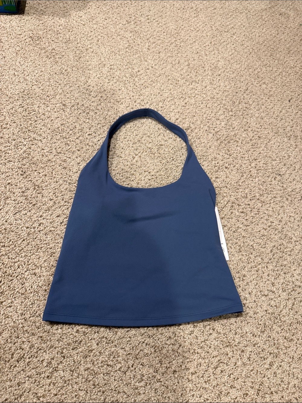Athleta Navy Blue Halter Top